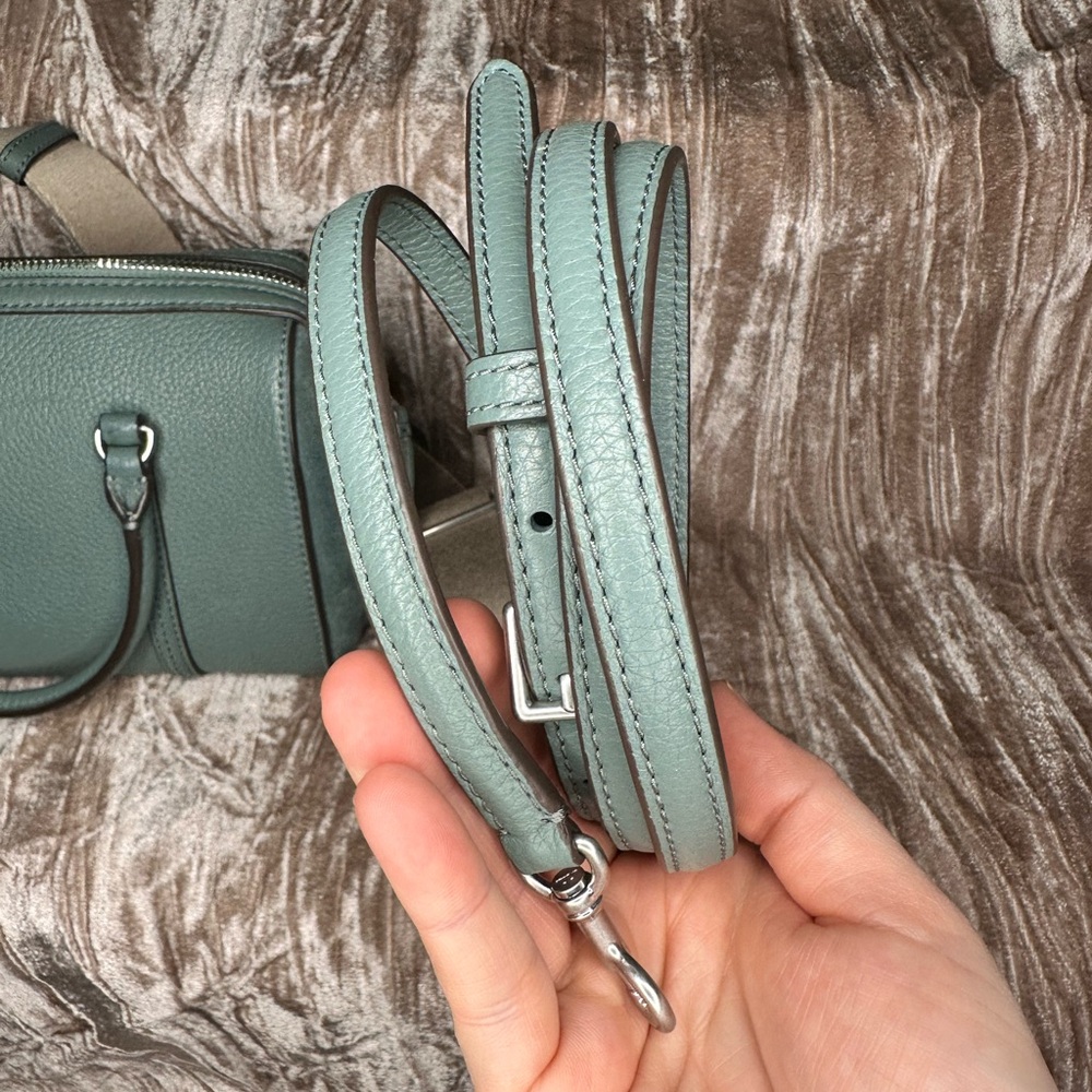 Tory Burch Green Leather Crossbody Bag - Picture 9 of 9